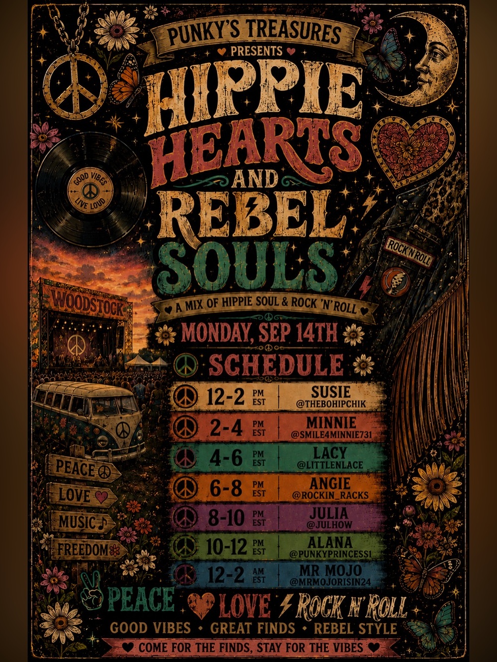 Hippie Hearts and Rebel Souls - Picture 1 of 2